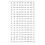 Strasuri din acril pentru make-up, par sau corp cu adeziv SGS002EE Argintii de 4mm 430 buc